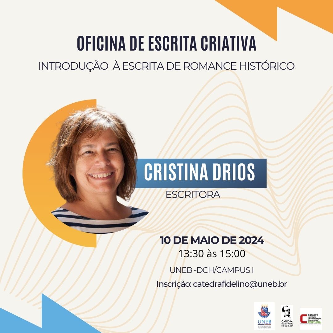 Oficina de Escrita Criativa com a escritora Cristina Drios